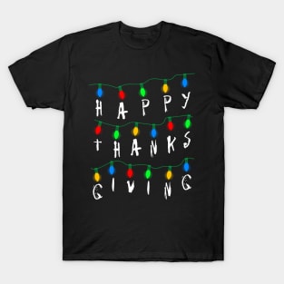 Stranger Happy Thanksgiving T-Shirt